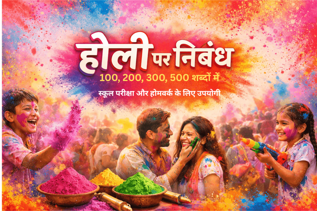 होली पर निबंध(holi Par Nibandh in Hindi)–Easy for Students 2 Holi pae nibandh in hindi